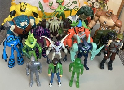 Konvolut Vintage Ben 10 Alien Figuren inkl. einige seltene 