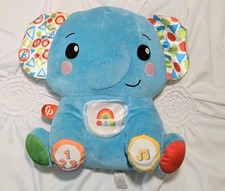 Fisher-Price Lights Learning Elephant Musical Plush Pre-School Baby Toy