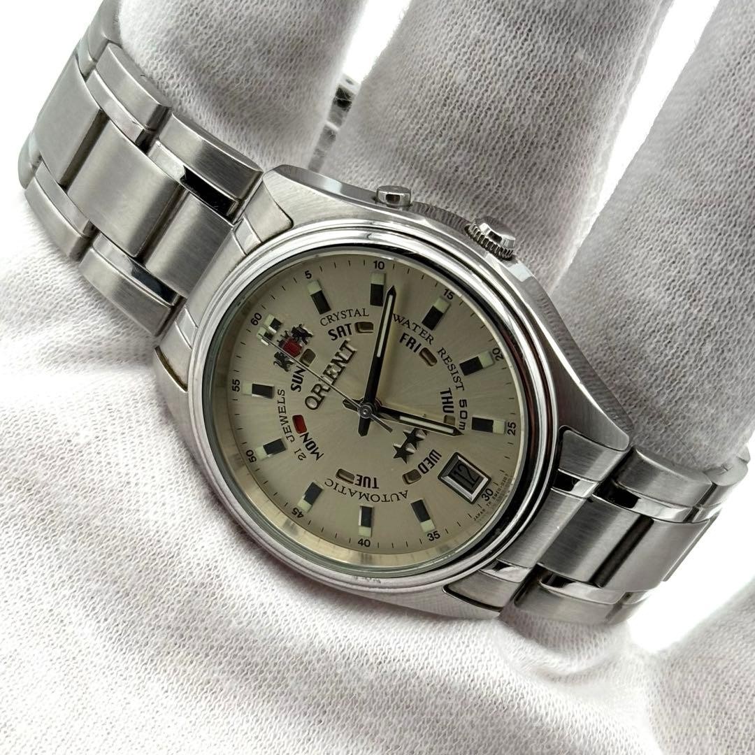 Orient Three Star Date Automatic Watch Timepiece … - image 6