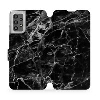 HandyhüLle Mit Klappe FüR Galaxy A32 4G Mobiwear Case Flip Cover Etui Schwarz