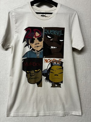 Vintage Y2K Gorillaz 2-D Russell Murdoc Noodle Band Music Album Tour Concert