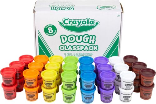 48 Assorted Kids Dough - Ideal for Classrooms, Parties, and Tactile Learning Fun