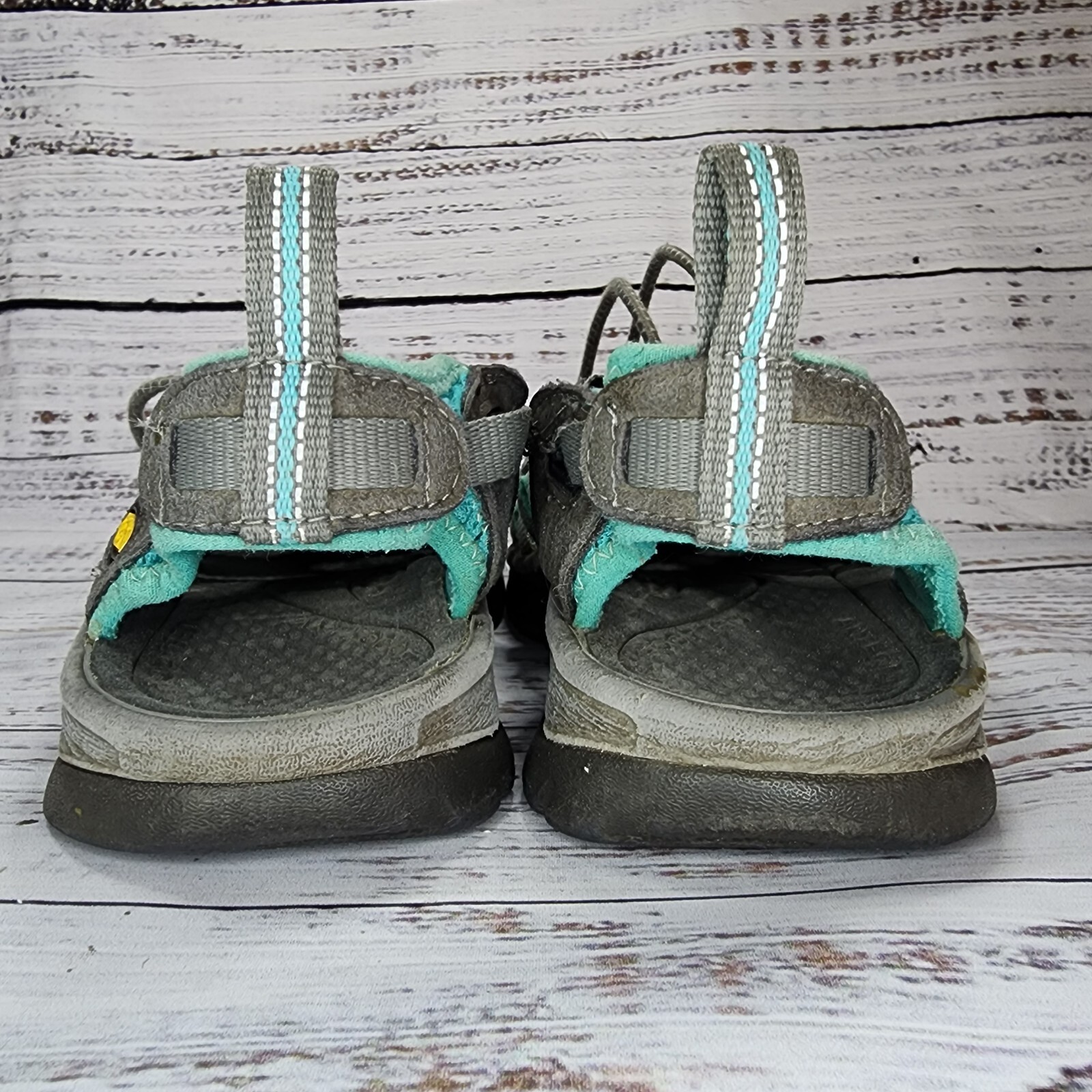 Scarpa sandalo Keen Whisper donna taglia 6 impermeabile outdoor escursionismo trail blu grigio