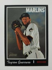 2019 Topps Heritage Tayron Guerrero Black Parallel Card