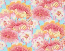 Kaffe Fassett LAKE BLOSSOMS PINK 1/2 yard GP93 6 yd available original issue