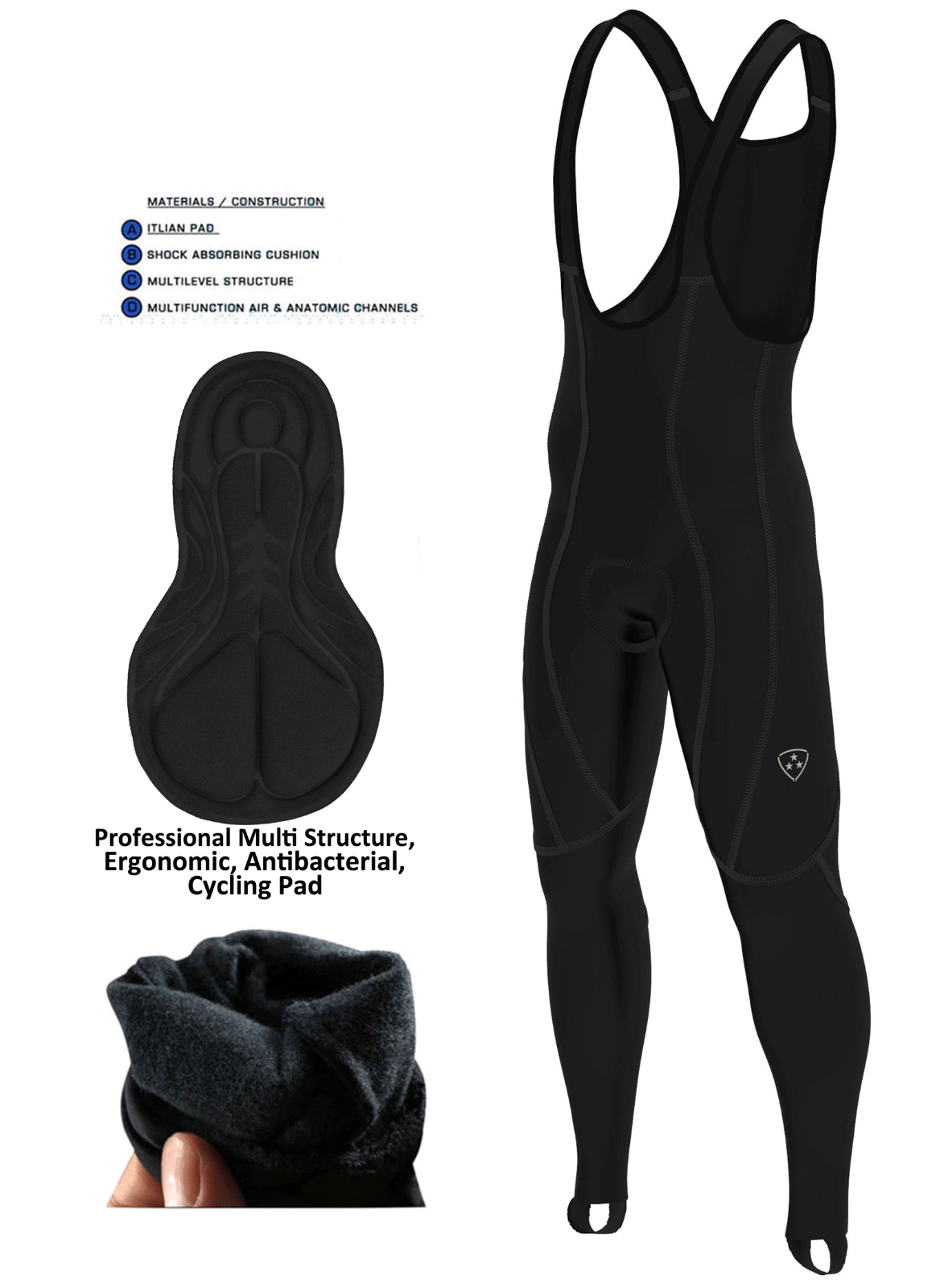 Aerotech Designs Cyclewear Men Rdco Sports Mens Cyclng Tghts Wnter