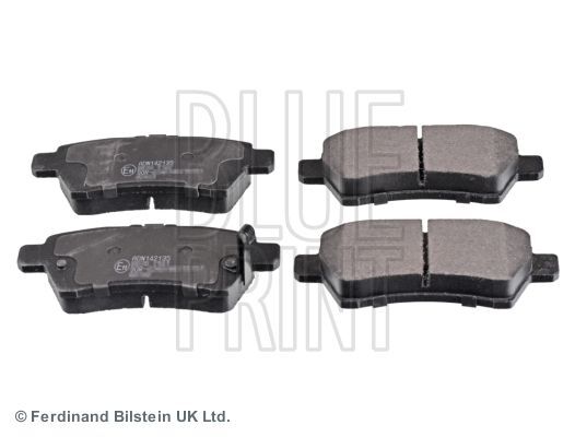 Blue Print ADN142135 Bremsbelagsatz, Scheibenbremse Hinten Passend FüR Nissan-image