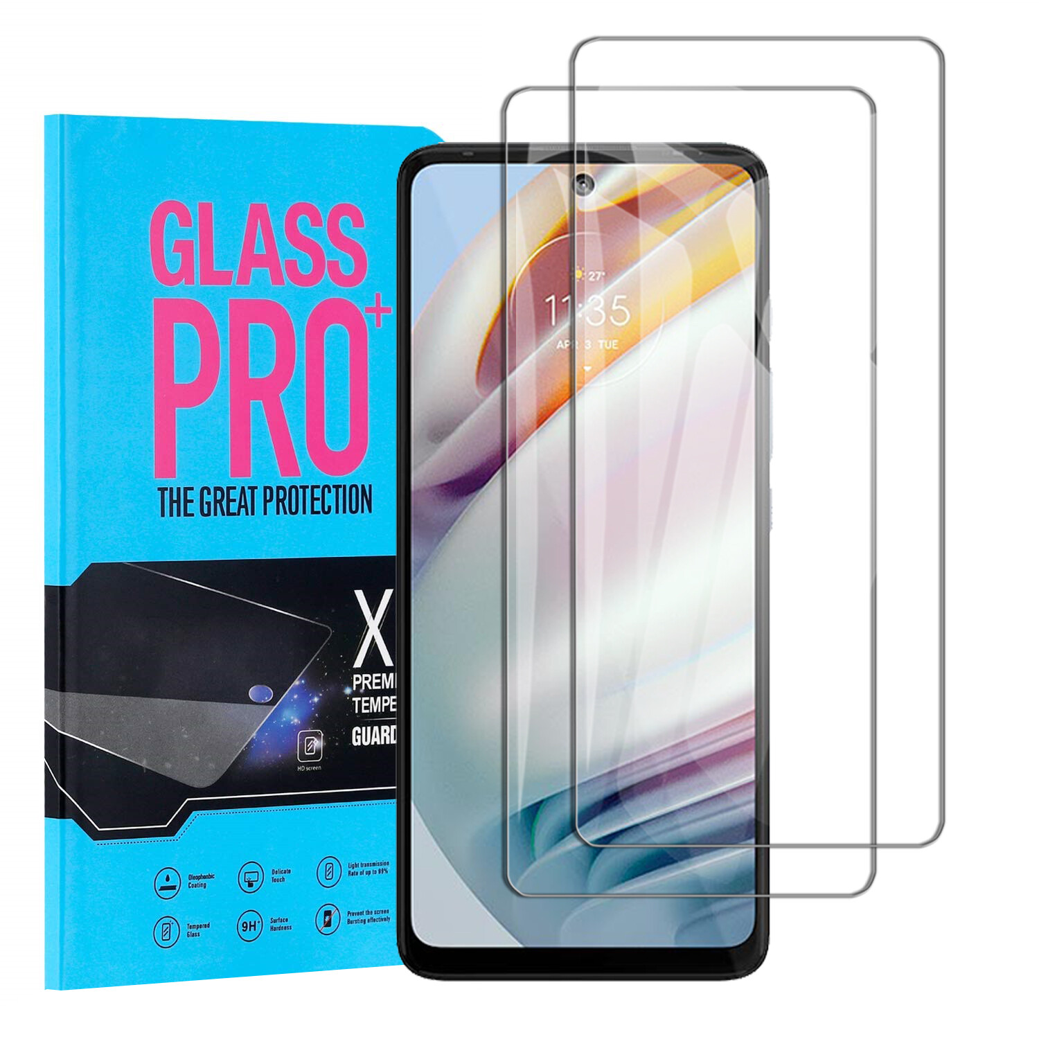 Schutzglas Für Motorola Moto G24 Displayschutz Glasfolie 9H