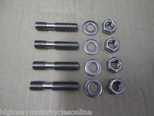 YAMAHA RD 250 350 LC STAINLESS STEEL EXHAUST MUFFLER SILENCER CYLINDER STUD S 