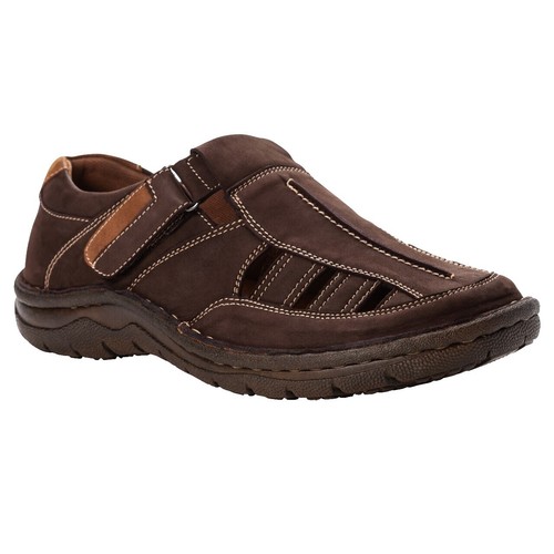 Born Sandals Mens 12 / 46 M Fisherman Brown Leather  display picture 2