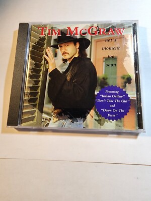 Mcgraw, Tim : Not a Moment Too Soon VG+/EX C16