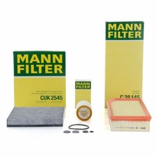 MANN Filterset 3-tlg für MERCEDES-BENZ G-KLASSE W463 G270CDI 156 PS OM612