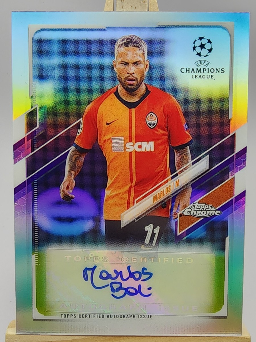 topps Champions League マルディーニ　サイン Marlos 2020-21 Topps Chrome UEFA Champions League Autograph #CA