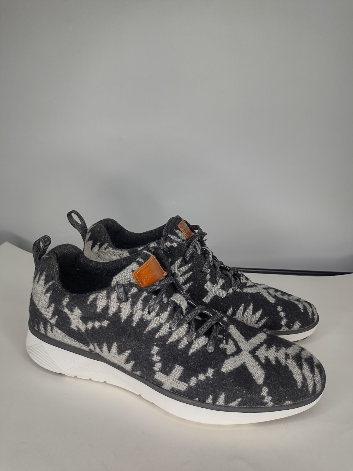 Pendleton Spider Rock Aztec Wool Blend Shoes Wate… - image 1