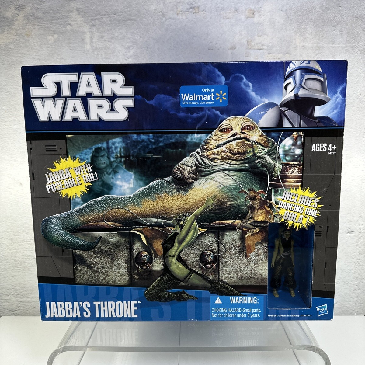 Jabba's Throne Oola 2010 STAR WARS The Clone Wars TCW Walmart Jabba's Throne Oola 2010 STAR WARS The Clone Wars TCW Walmart