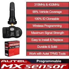 Autel Mx-sensor Tpms Universal Programmable Tire Pressure 315mhz433mhz Sensors