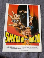 SHAOLIN CONTRE NINJA Dossier Presse LIU CHIA-LIANG, GORDON LIU - KARATÉ KUNG-FU
