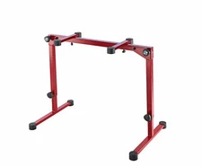 Omega Keyboard Stand - Red - K&M 18820