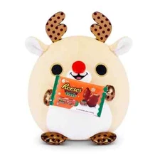 Zuru Snackles Christmas Reindeer and Reese’s Peanut Butter Soft Stuffed Plush