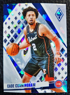2023-24 PANINI PHOENIX CADE CUNNINGHAM WHITE SEISMIC #236 001/125! PISTONS MINT