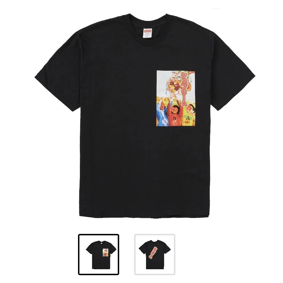 BRAND NEW SUPREME SEKINTANI LA NORIHIRO TEE SS19   BLACK   MEDIUM   NWT