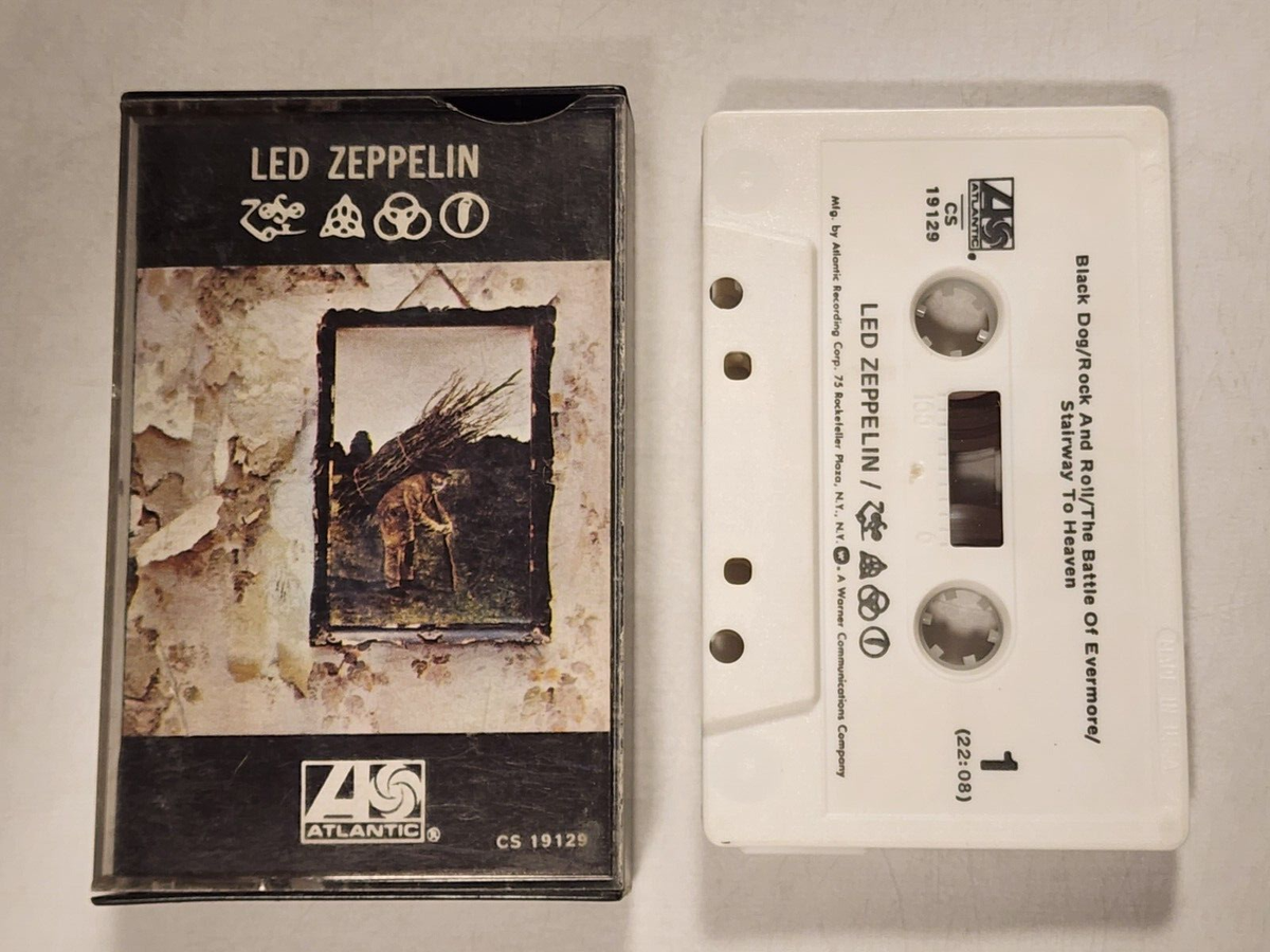 LED ZEPPELIN UNTITLED ALBUM CASSETTE TAPE ATLANTIC RECORDS CS