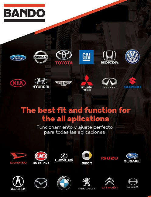 Correa de transmisión de aire acondicionado BANDO 4PK960 para Cadillac Chevy Silverado Tahoe GMC SIERRA 1500 Foto 4 de 4