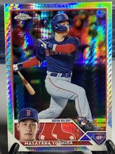 Masataka Yoshida (RC) 2023 Topps Chrome X-Fractor #167 - Red Sox Boston