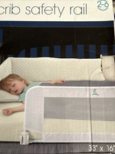 Hiccapop Convertible Crib Safety Rail Baby Sleeping Protection