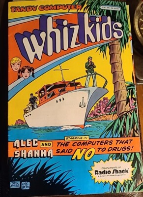 Whiz Kids Tandy Computer # 68-2030 Radio Shack 1985 Comic