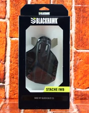 Blackhawk Stache IWB Holster Base Kit 416001BK For Glock 26 27 33