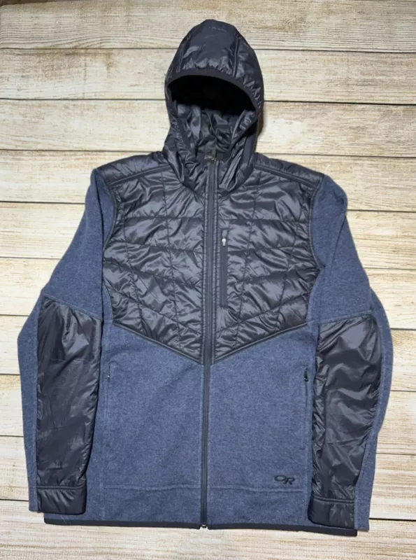 outdoor-research cyprus hybrid full zip hoodie