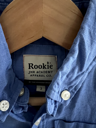 ACADEMY BRAND Kids Hampton Linen Shirts x2 - Picture 7 of 7