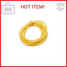 QWORK 10FT 3/8" OD 1/4" ID Natural Latex Rubber Tubing Surgical Tube for Home, H