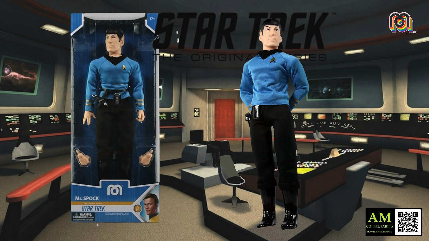 Mego Star Trek Tos - Mr. Spock - Line 36cm Action Figur - Neu/ovp