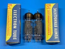 2 pcs 6F5P ECL85, 6GV8 NEW / GOLD GRID / TRIODE PENTODE / SHIPS FROM USA