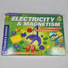 Electricity  Magnetism Experiment Kit 64 Pcs Thames  Kosmos New Open Box