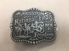 2007 National Finals Rodeo Hesston Belt Buckle-Adult