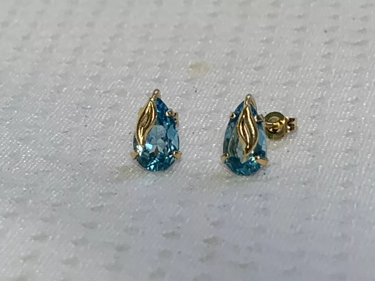 Blue Stone Earring – FLESO