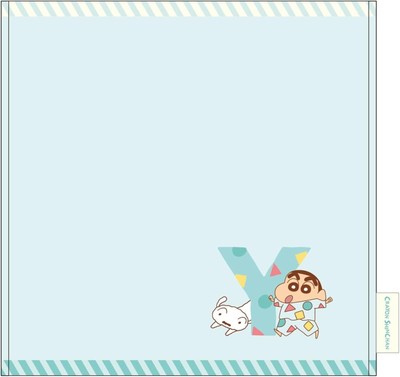 Tees Factory Crayon Shin-chan Initial Towel Pajamas/Y Size: Approximately H250 x