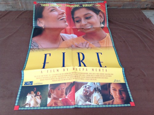 1996 Fire Original Movie House Full Sheet Poster