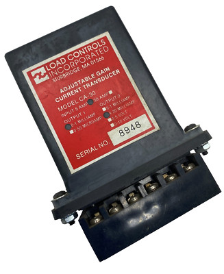 Load Controls CA30 Current Transducer 5A-30A Serial 8948  