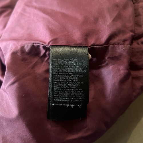 Vtg 70s Brown Label The North Face Goose Down Made In USA Puffer Jacket Youth M - Picture 7 of 8