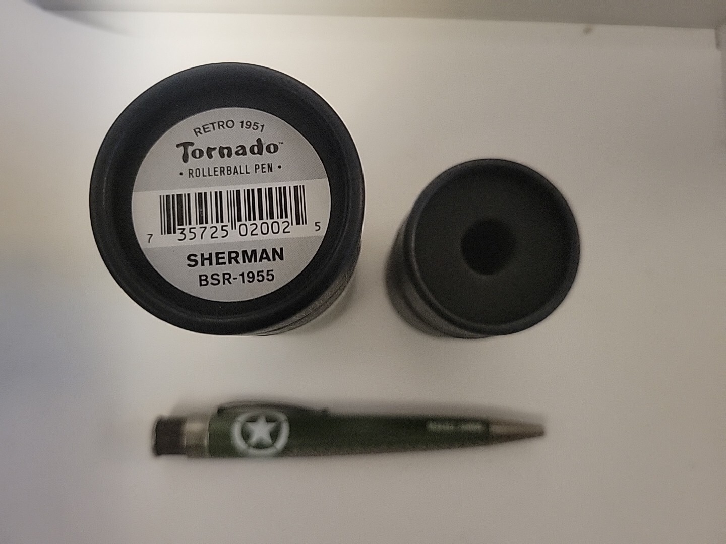 Retro 51 1951 Pen Sherman Tank Big Shot in Tube Rollerball BSR 1955