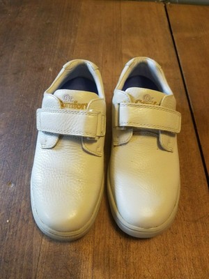 womens leather velcro shoes