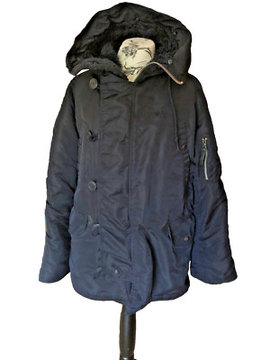 Alpha Industries Parka N3B Blue Winterjacke