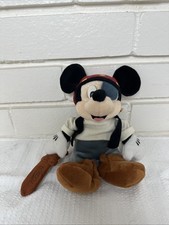 Disney World Mickey Mouse Pirates Of The Caribbean 8   Plush Missing Tag