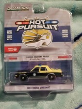 Greenlight Hot Pursuit 1983 Dodge Diplomat Florida Highway Patrol Series 45 New