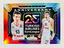 2024-25 Prizm Euroleague Bogdan Bogdanovic Diamond Anniversary SSP