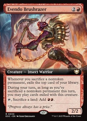 MTG Evendo Brushrazer (30/230) Edge of Eternities Commander LP